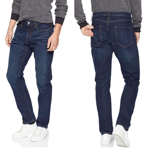 Amazon Essentials Other - Amazon Essentials Men's Straight Jeans Blue Sz 34